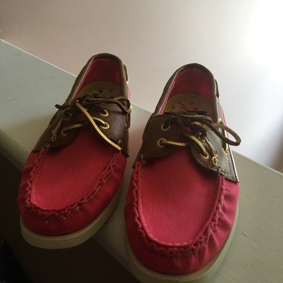 Like new Pink Sperry’s size 8 - Picture 2 of 4